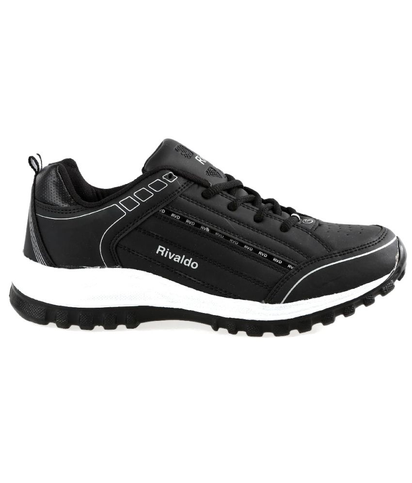 Rivaldo Black Sport Shoes - Buy Rivaldo Black Sport Shoes Online at ...