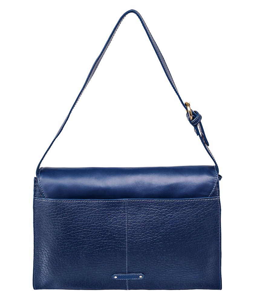 Hidesign SB RHEA 02 Blue Shoulder Bag - Buy Hidesign SB RHEA 02 Blue ...