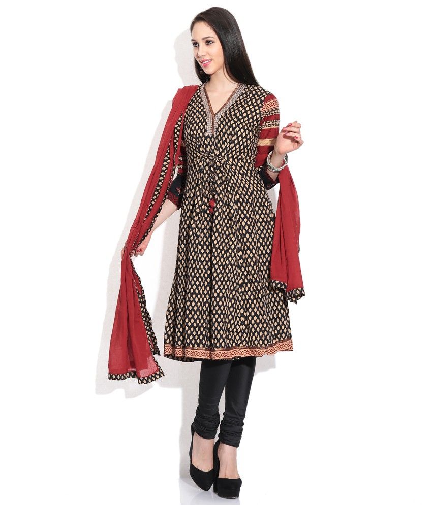 Biba black anarkali Outlet