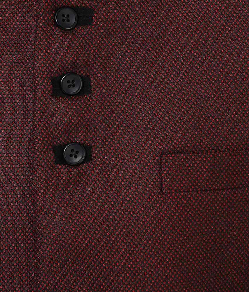maroon formal coat