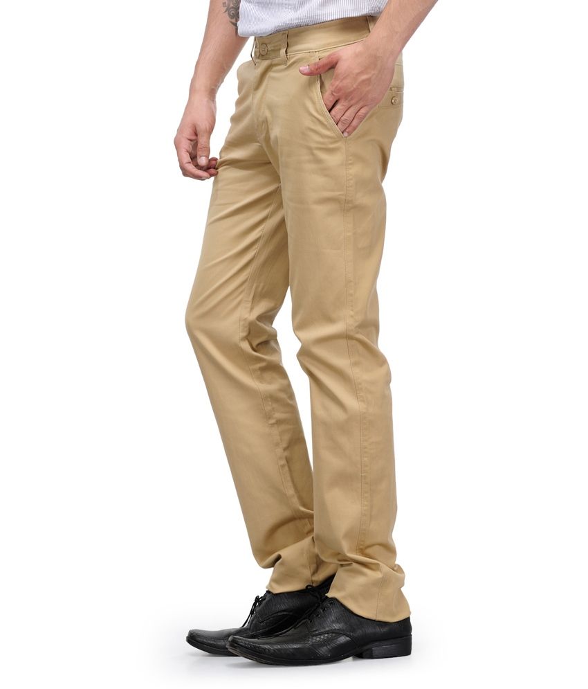 ladies beige chinos