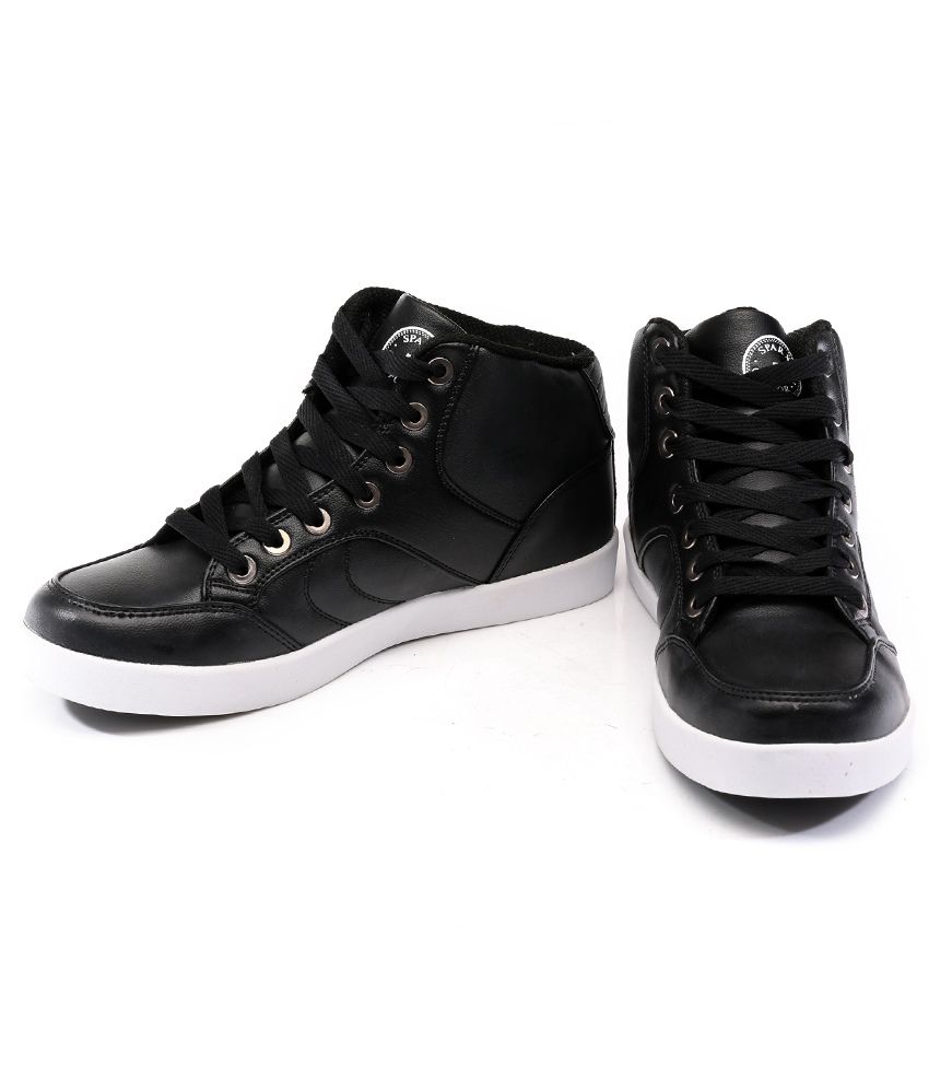 Sparx Black Lifestyle Shoes - Buy Sparx 
