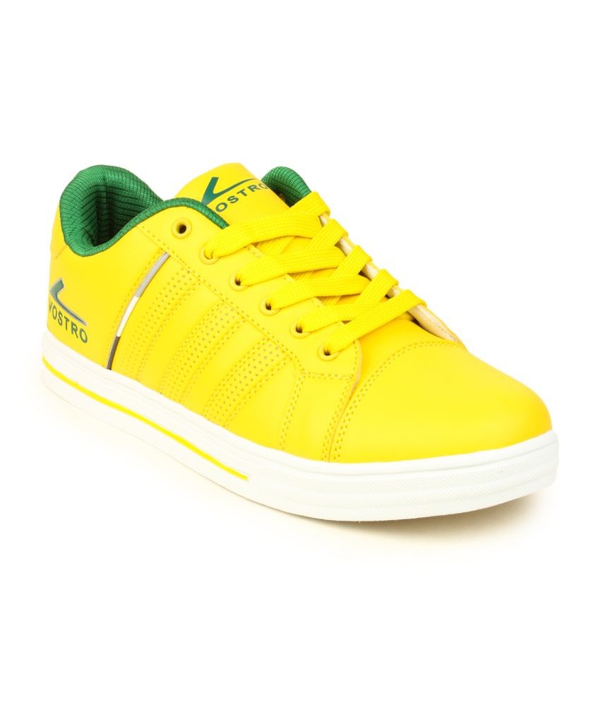 Vostro Yellow Casual Shoes For Men - Buy Vostro Yellow Casual Shoes For ...
