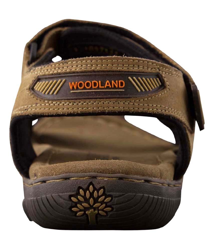 Woodland Khaki Sandals Art BGD1037111KHK Buy Woodland Khaki Sandals