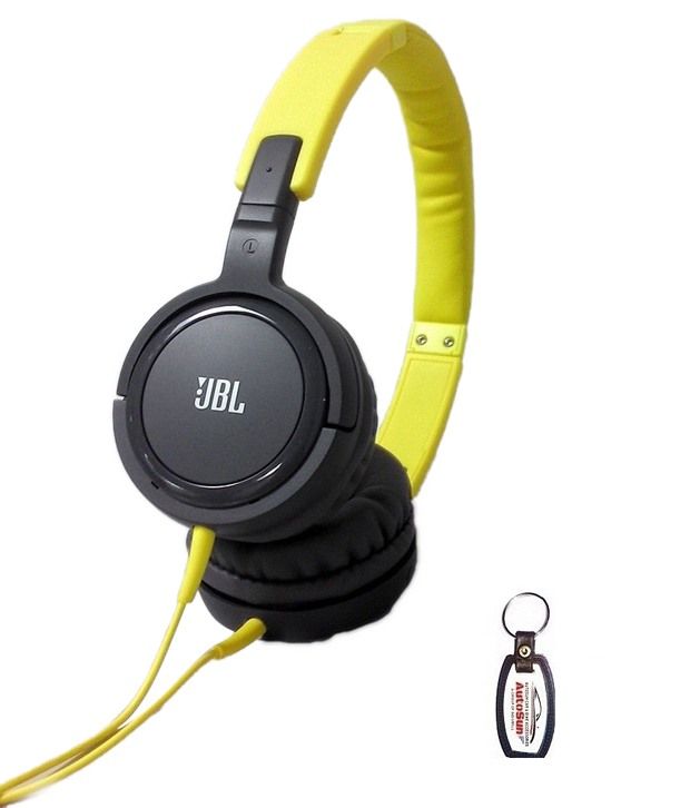 JBL Over Ear Wired With Mic Headphones/Earphones