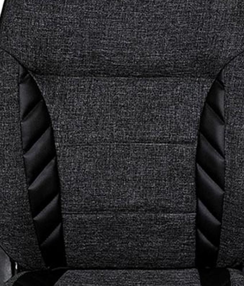 Gaadikart Honda Brio Car Seat Covers In Jute (orrablack) Buy