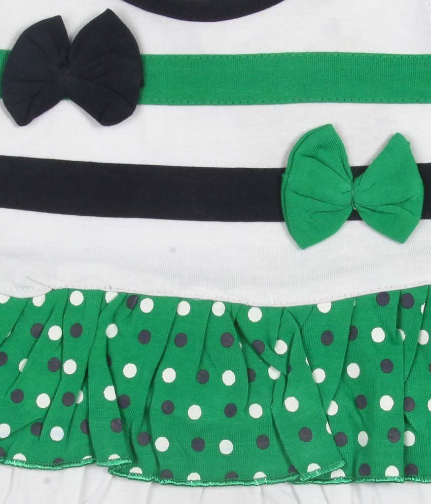 Little Life Baby Frock 100 Cotton (green) (dn179) (size L) Buy