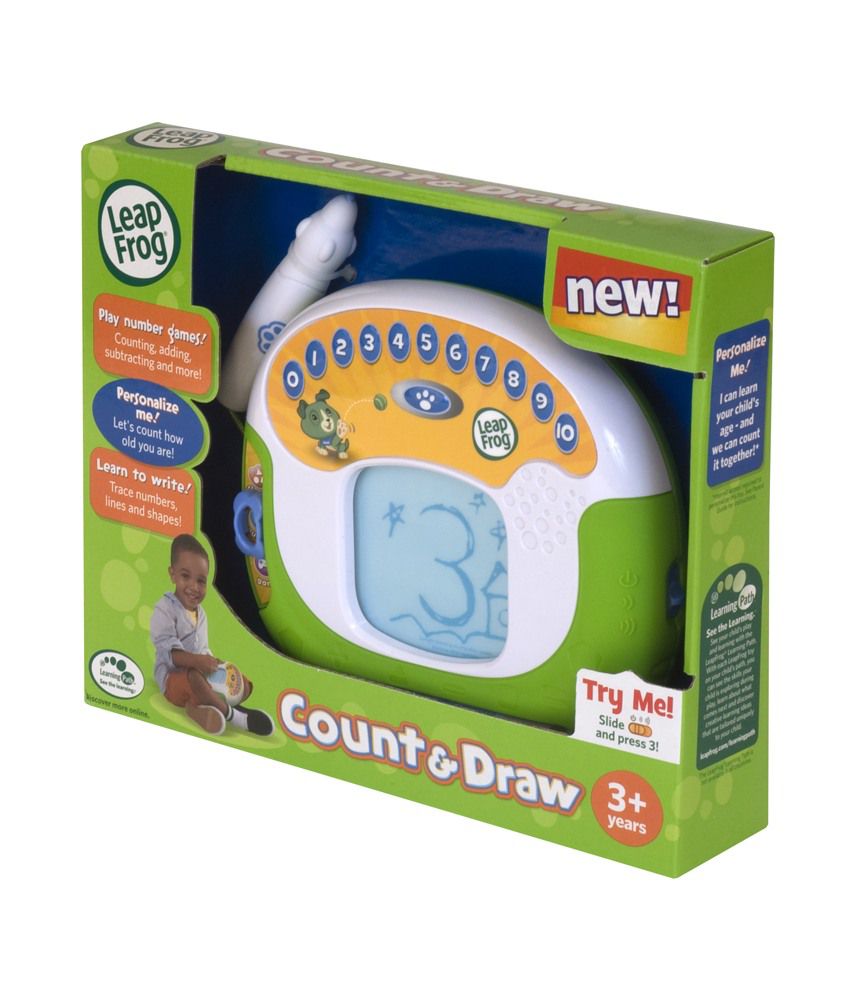 Leapfrog Count And Draw Numbers Game Buy Leapfrog Count And Draw