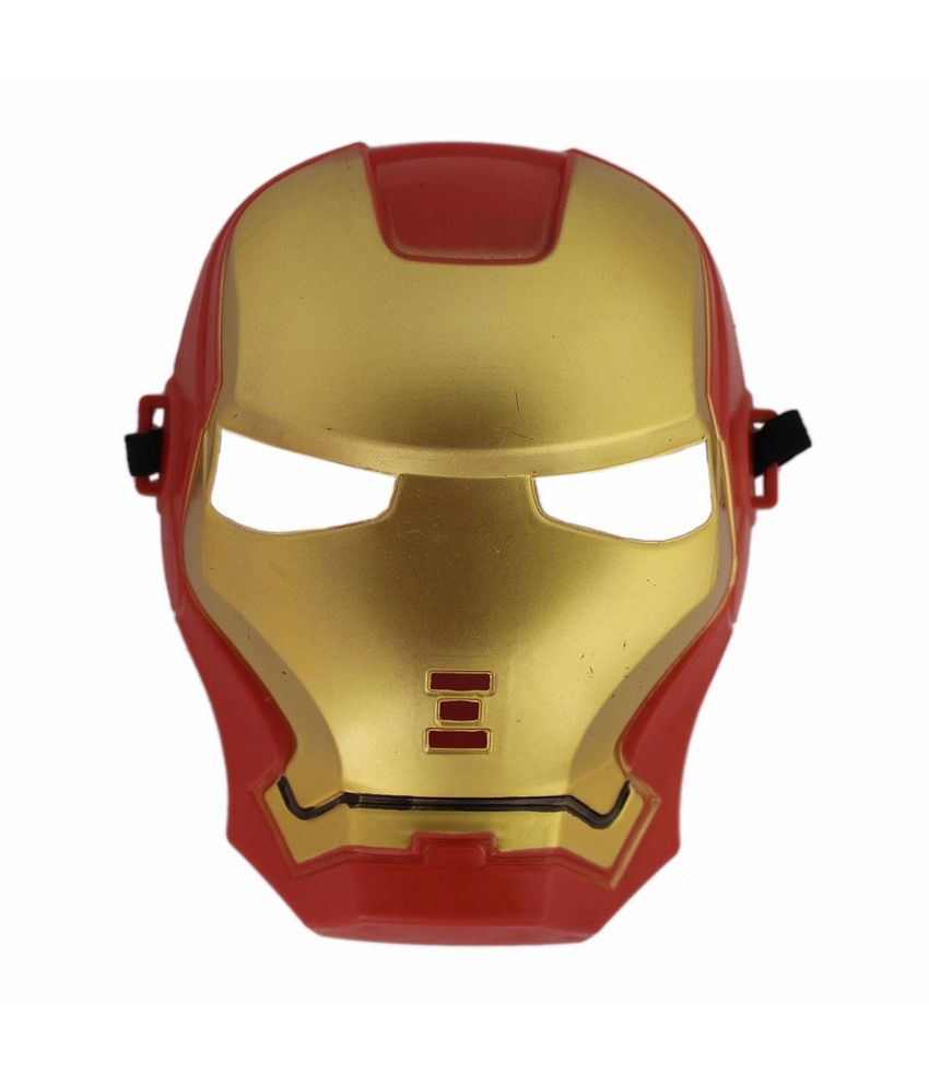 Tootpado Super Hero Iron Man Camouflage Face Mask Cosplay For Party ...