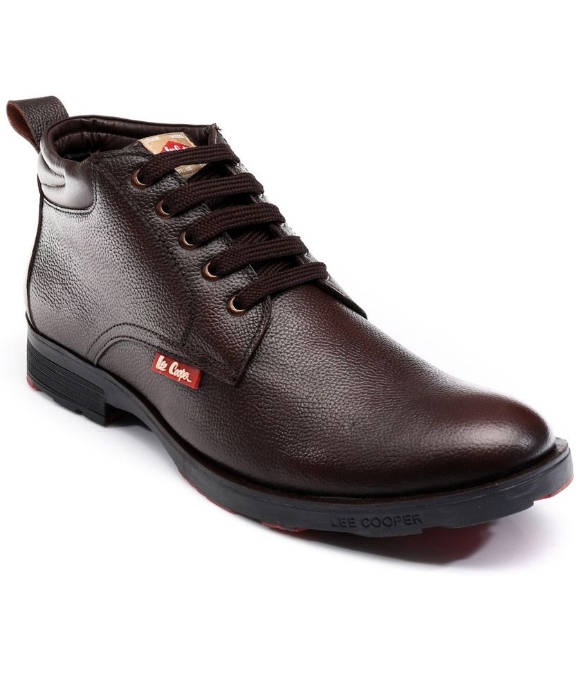     			Lee Cooper Brown Cowboy boot