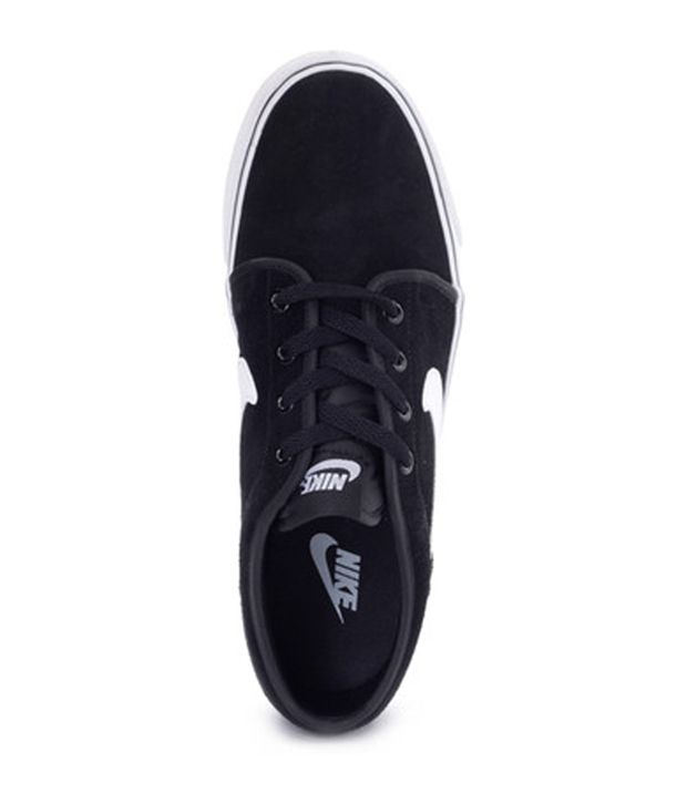 nike black casual shoes