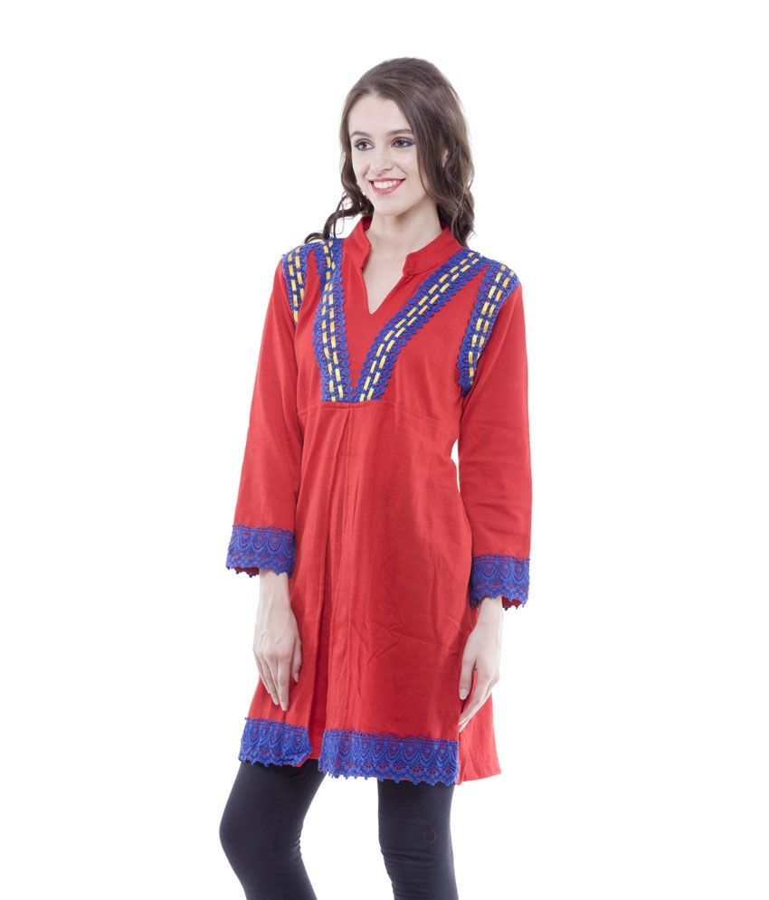 woolen kurti pic