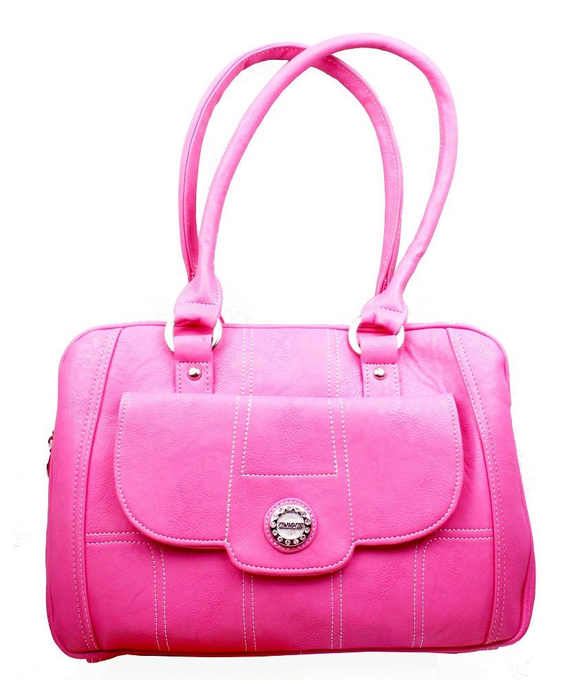 hot pink small handbag