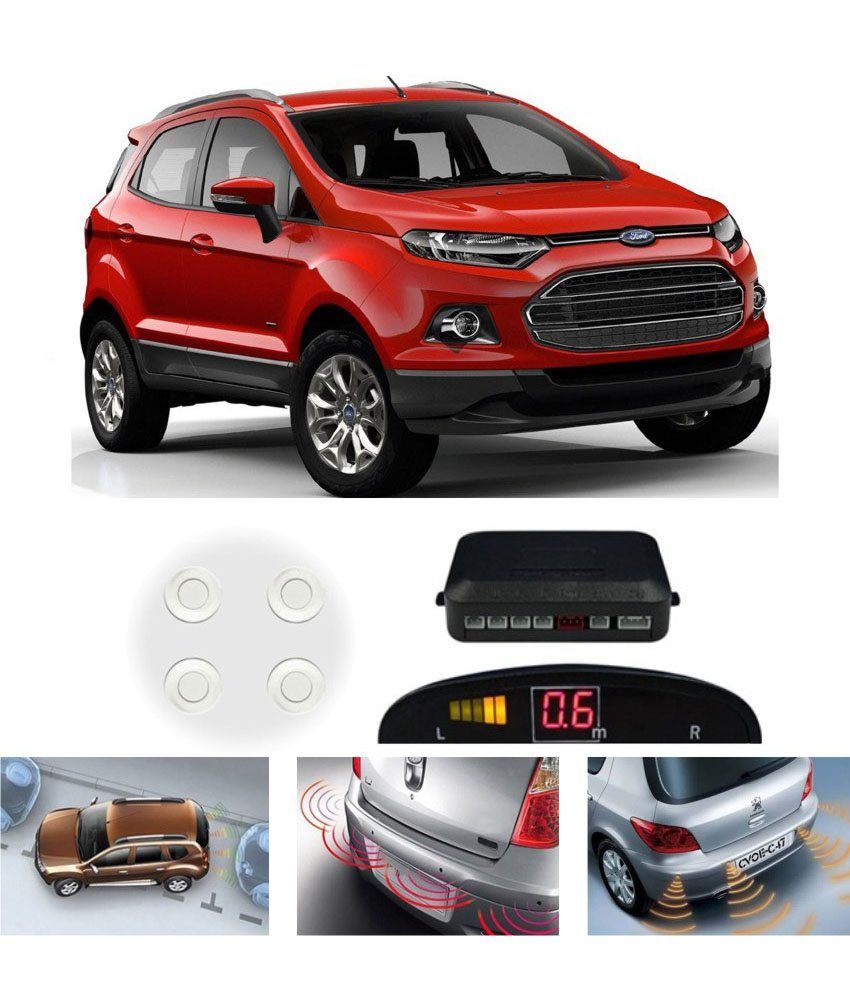 Digitru Reverse Car Parking Sensor For Ecosport (white) Buy Digitru