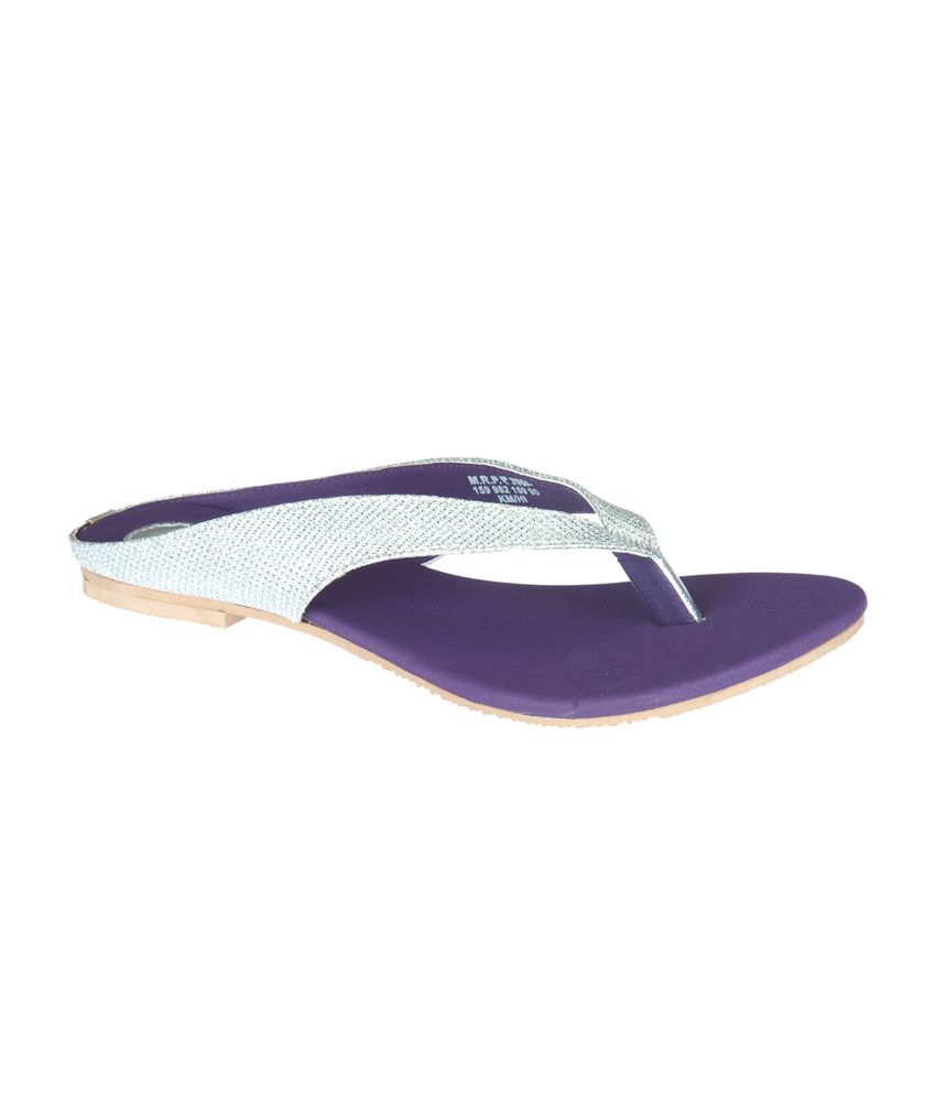 Cleo Women Purple/silver Slippers 