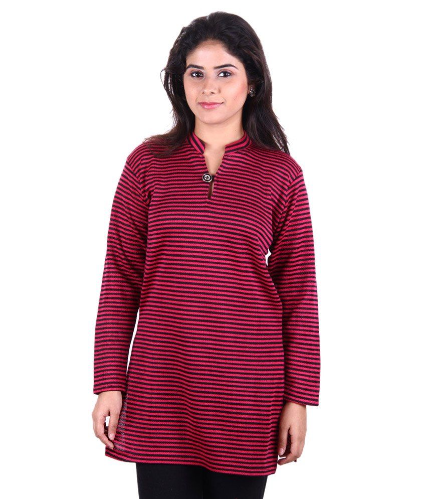 Younky Casual Full Sleeve Woolen Kurti Buy Younky Casual Full Sleeve