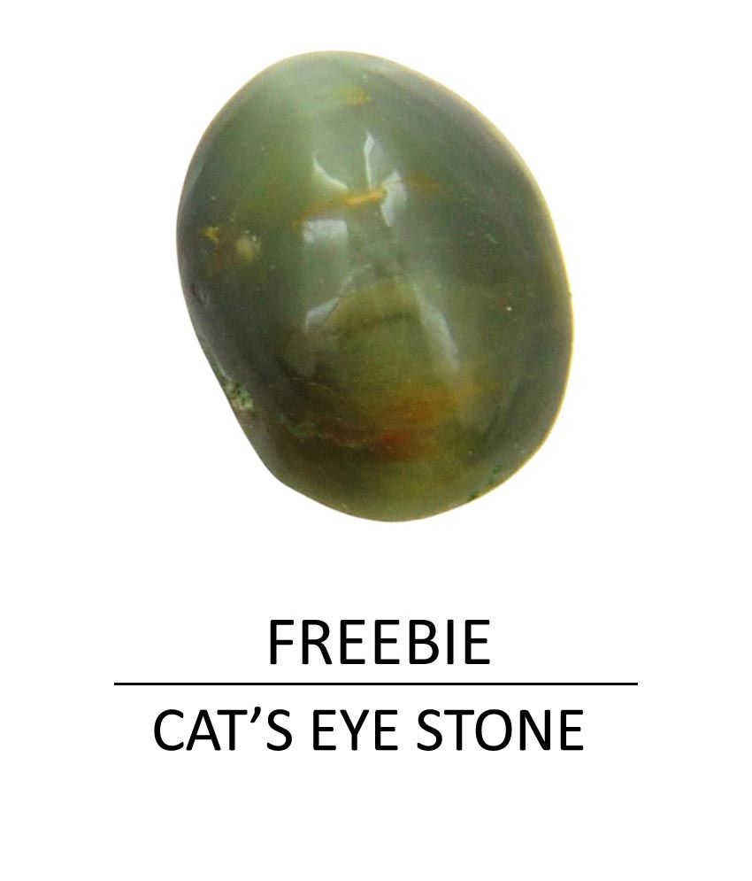 Avaatar Lehsunia (cat's Eye) Gemstone Beaded Adjustable Bracelet Buy