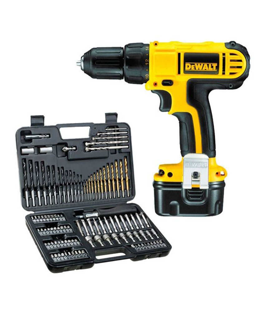 refresh Perversion grade Dewalt Dc740 12v Cordless Drill And Driver With 109 Pcs Kit: Questions and  Answers for Dewalt Dc740 12v Cordless Drill And Driver With 109 Pcs Kit –  Snapdeal
