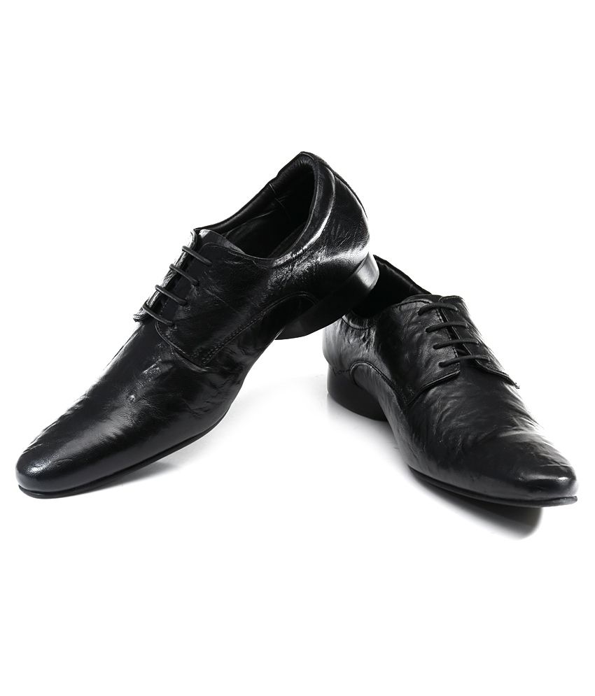 franco leone black shoes