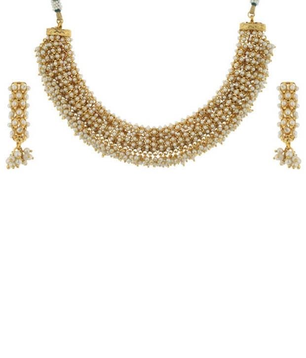 Buy Goldencollections Pearl Moti Choker 