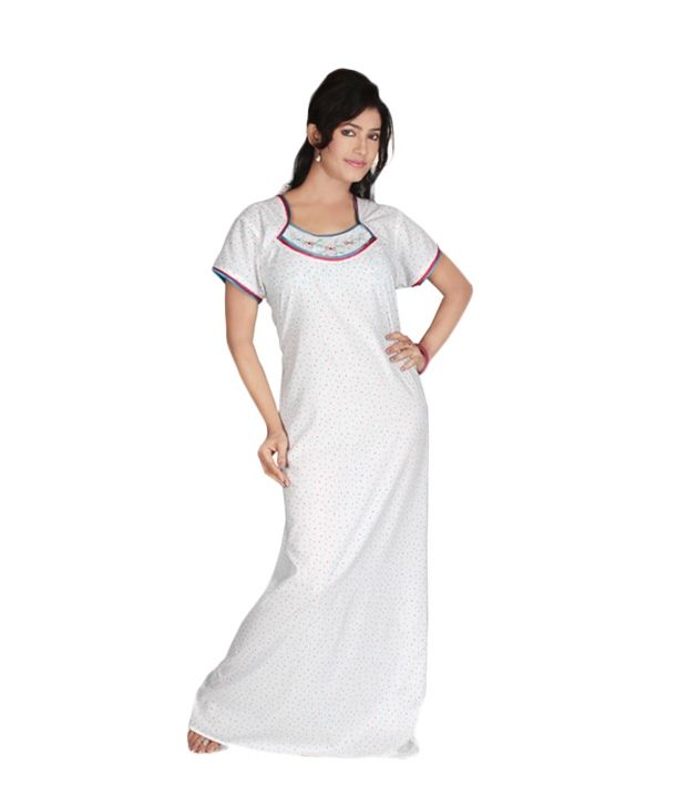 cotton nighty long