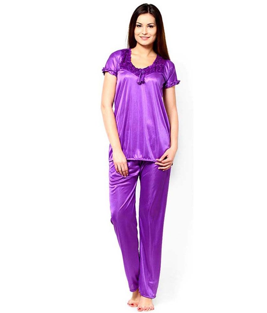 buy satin night suits online