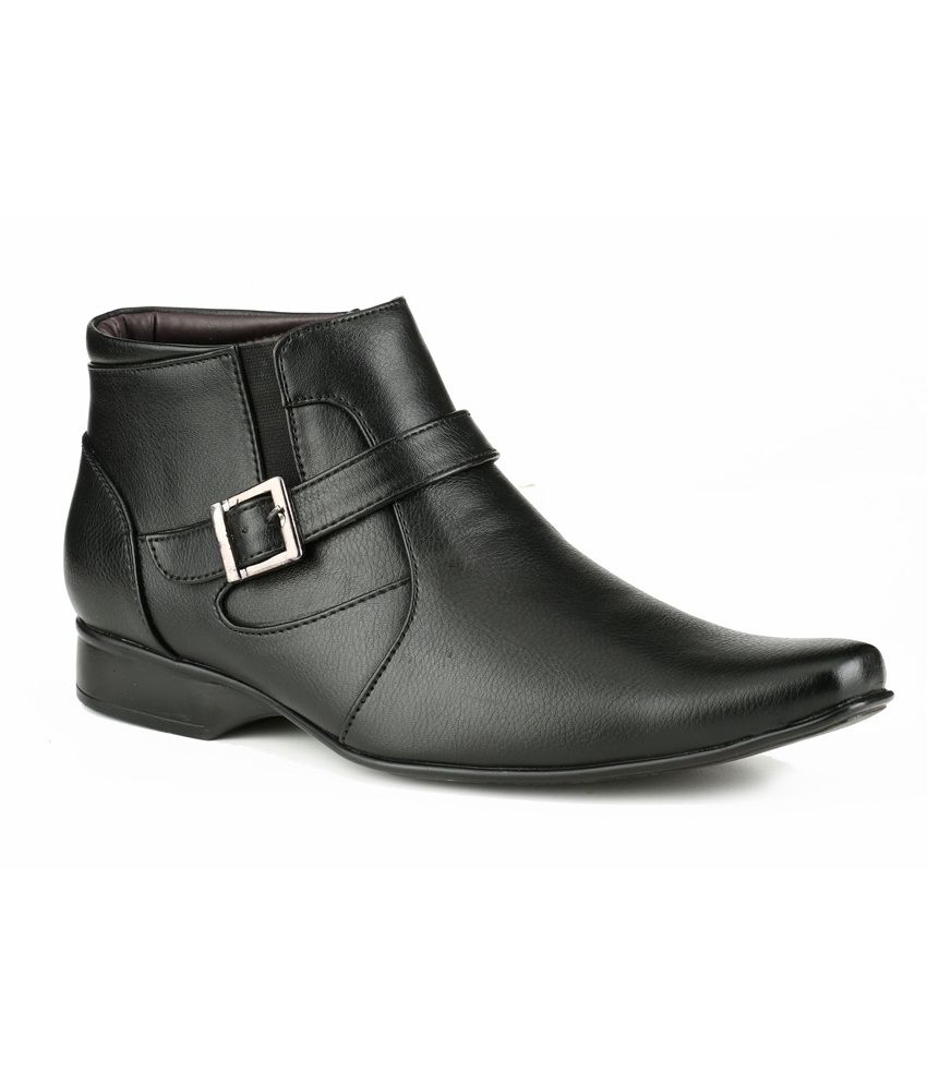 mactree black formal shoes