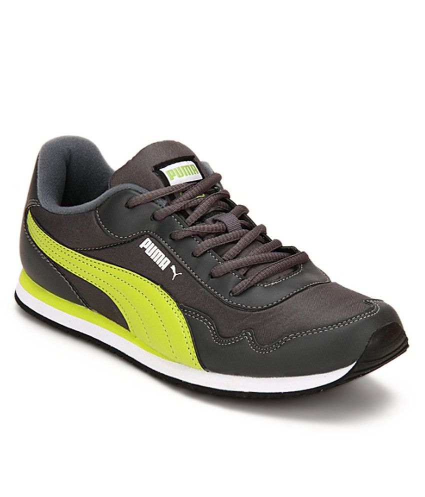 Puma Gray Street Rider Ind Sports Shoes - Buy Puma Gray Street Rider ...