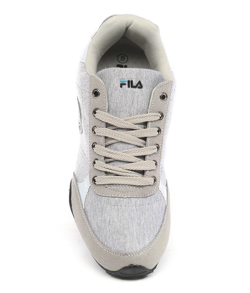 fila gray shoes