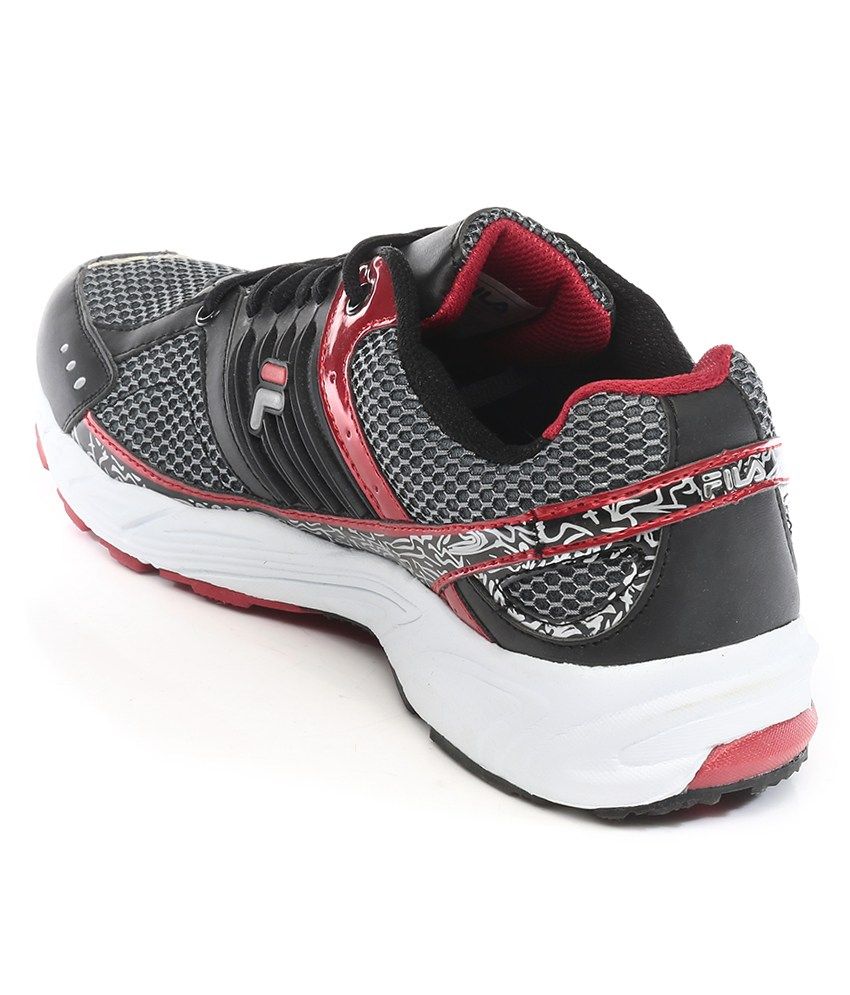 fila gray fuel sports shoes