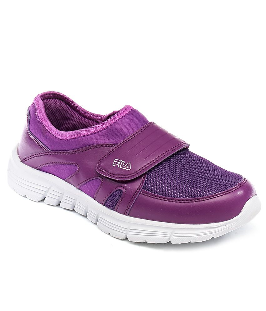 fila purple sneakers