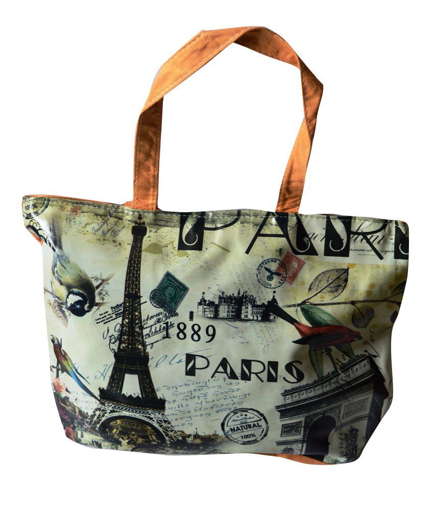 Swagger Paris Glossy Pvc Coated Cotton Bag - Buy Swagger Paris Glossy ...