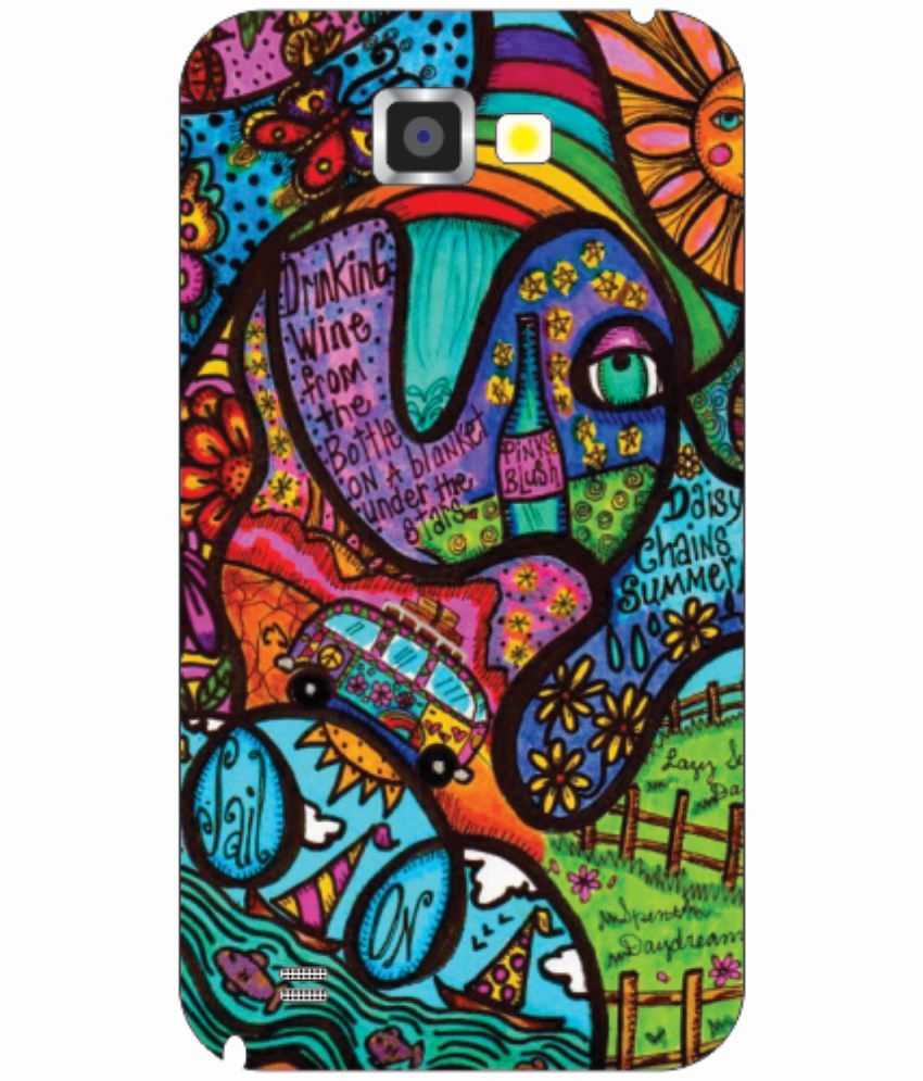 Printland Mixed Print Back Cover For Samsung Galaxy S3 Printed Back