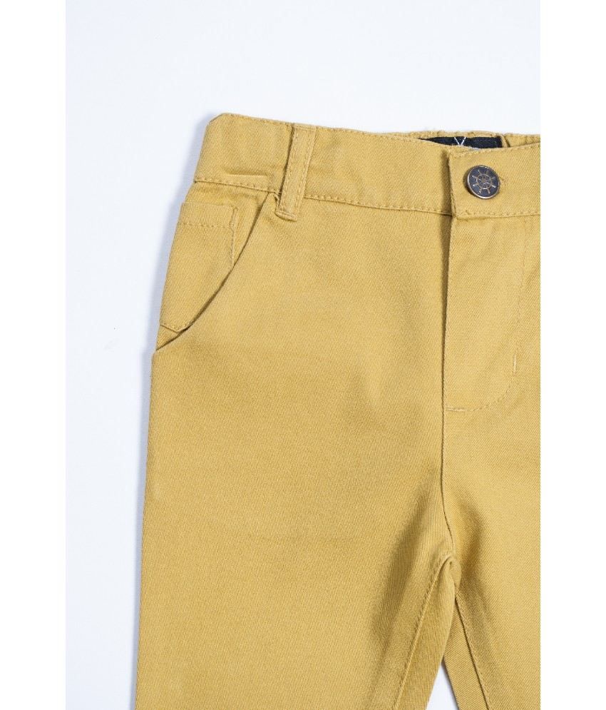 mustard chinos