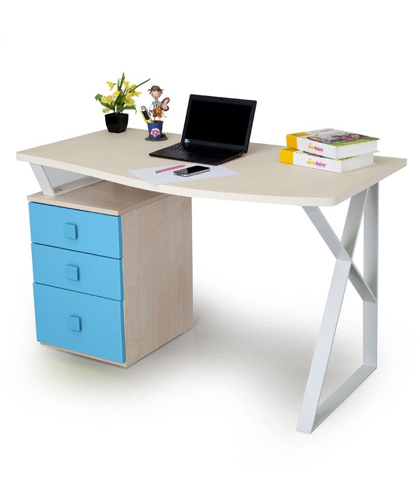 Alex Daisy Study Table Blue Maple Blue Maple Snapdeal