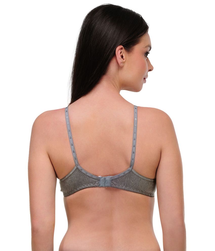 Buy Oleva Gray Cotton Bra Online at Best Prices in India Snapdeal