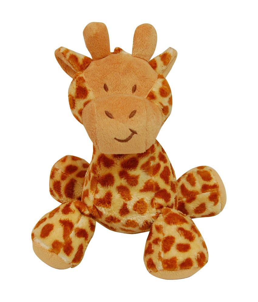 giraffe heating stuffed animal