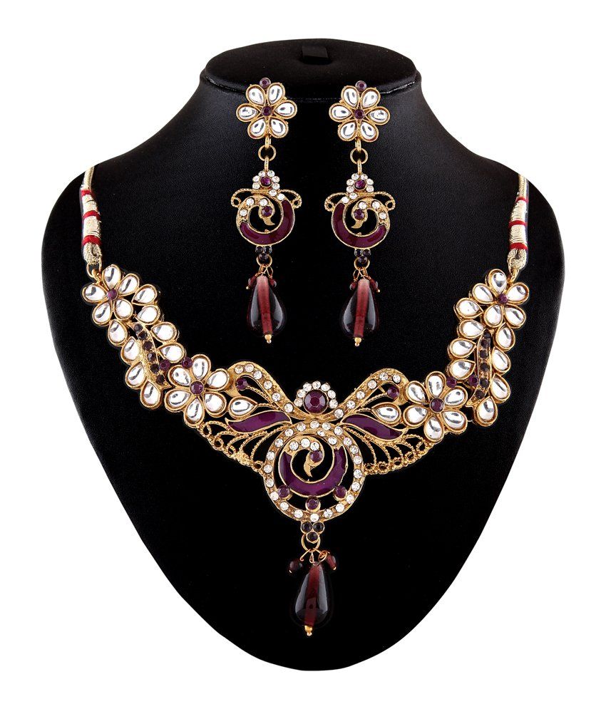 flower necklace flipkart