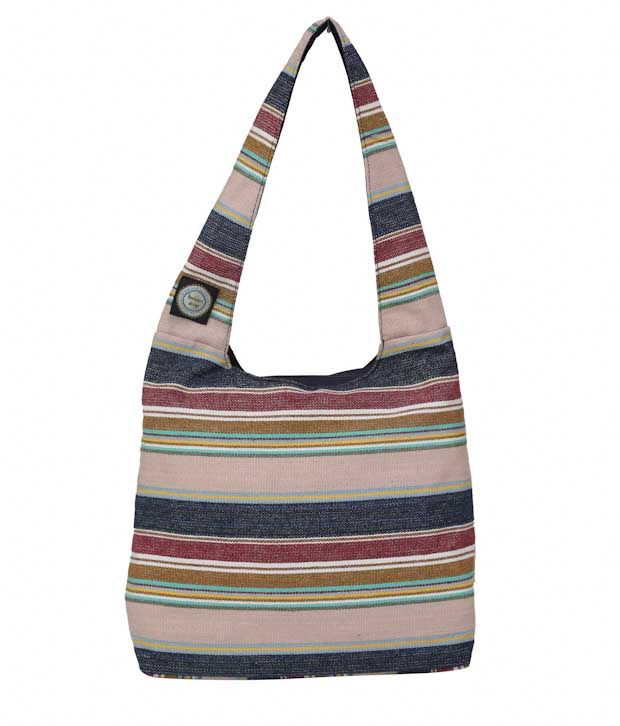 Anekaant Kuttu Cotton Hobo Bag Buy Anekaant Kuttu Cotton Hobo Bag
