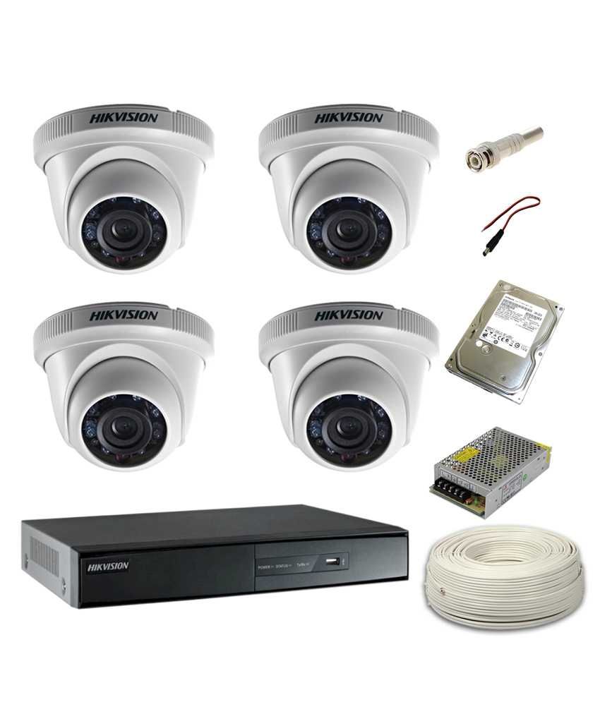 Hikvision Hik7204dvr-4d55a2-kit Surveillance System Price in India