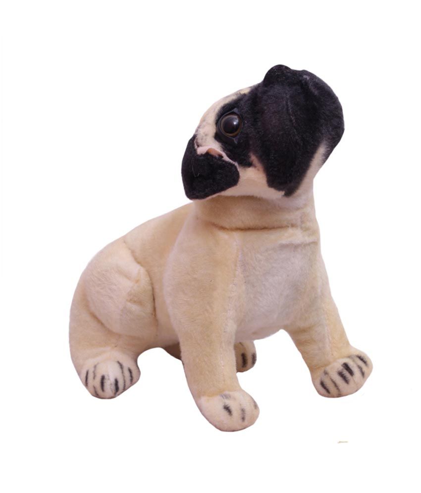 soft toy pug dog