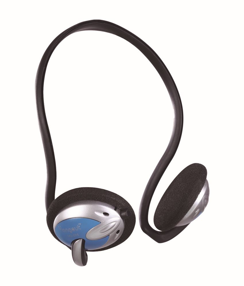 Buy Hangout High Definition OnEar Headphones with Noice Distortion Free Blue Online at Best