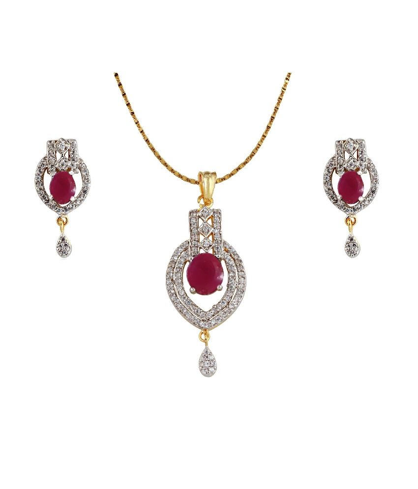 Heena Jewellery Fashion Collection Red 