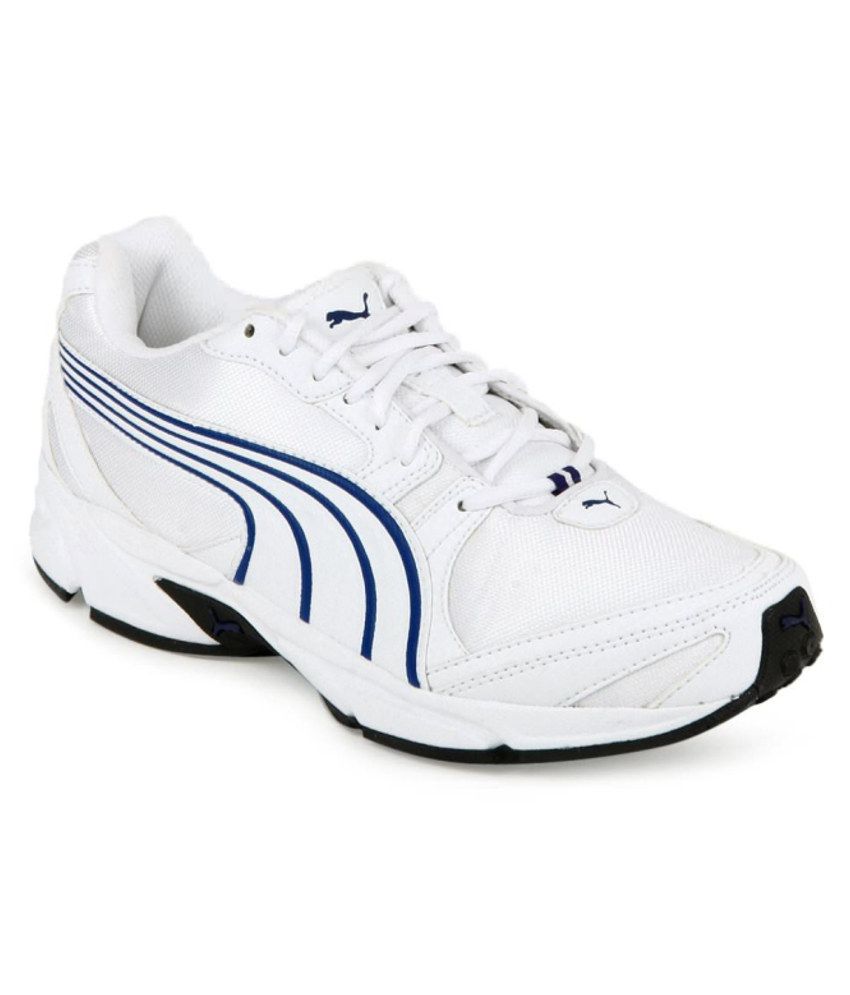Puma White Sport Shoes - Buy Puma White Sport Shoes Online at Best ...