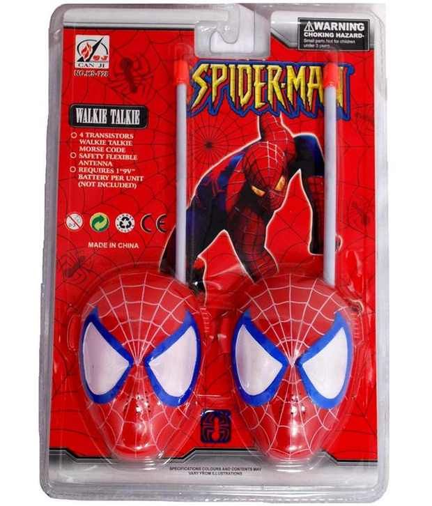 37% OFF on Shop & Shoppee Spiderman Walkie Talkie Set For Kids on Snapdeal  