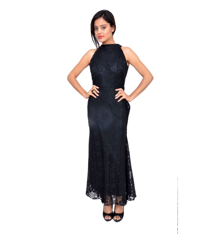 Maya Apparels Black Net Dresses Buy Maya Apparels Black Net Dresses