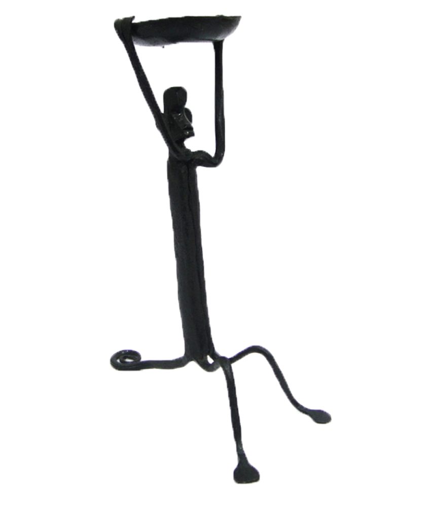 Kraftnationwrought Iron Candle Holder Monkeys Buy Kraftnationwrought