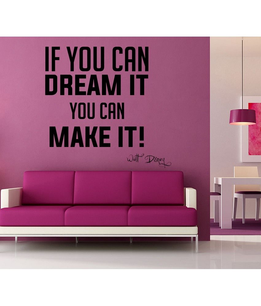 Decor Kafe Quote Wall Decal Small - Buy Decor Kafe Quote Wall Decal ...