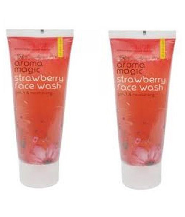 Aroma Magic Strawberry Face Wash 100 Ml (pack Of 2) Buy Aroma Magic