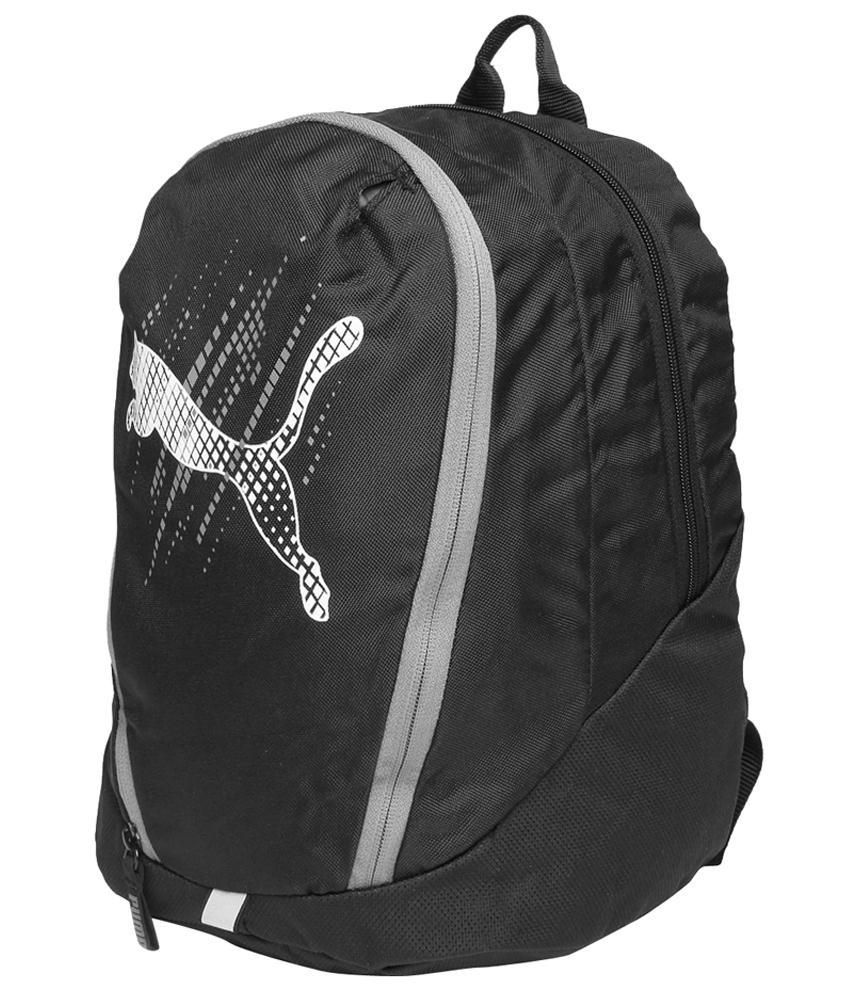 Puma Black Backpack - Buy Puma Black Backpack Online at Best Prices in India on Snapdeal